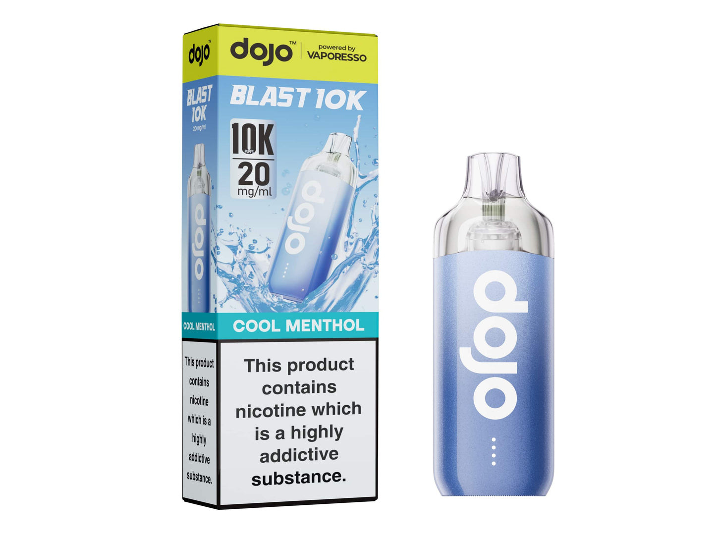 20mg DOJO BLAST 10K Kit (Powered by Vaporesso)