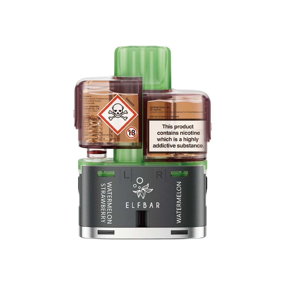 Elf Bar Dual 10K Pod & Refill [Watermelon Edition 20mg]
