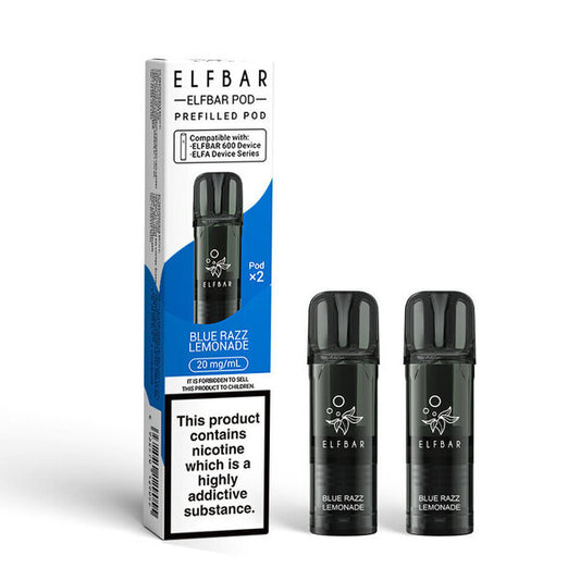 20mg Elf Bar 600 Pre Filled Pod - 2 Pack