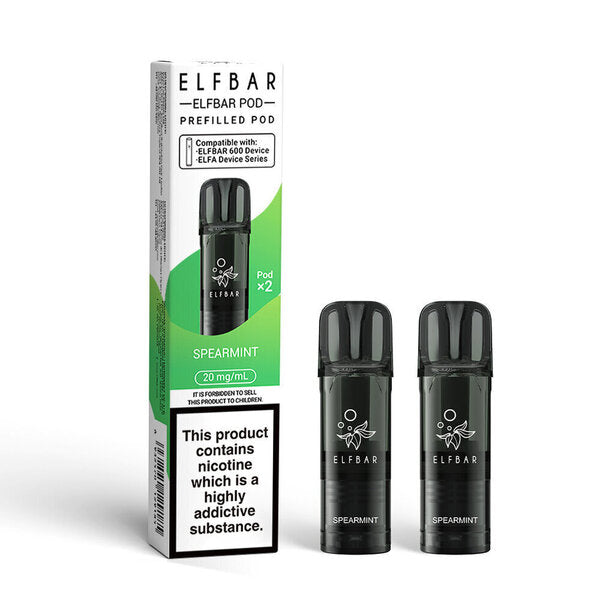 20mg Elf Bar 600 Pre Filled Pod - 2 Pack