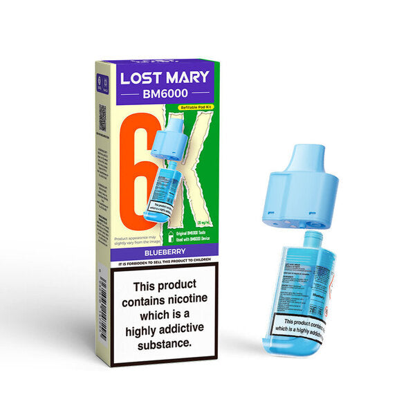 20mg Lost Mary BM6000 Pod & Refill