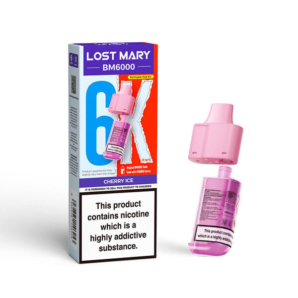 20mg Lost Mary BM6000 Pod & Refill