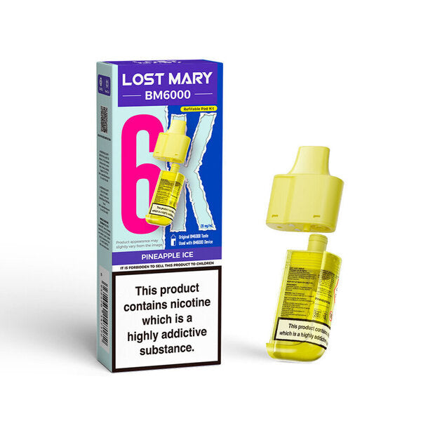 20mg Lost Mary BM6000 Pod & Refill