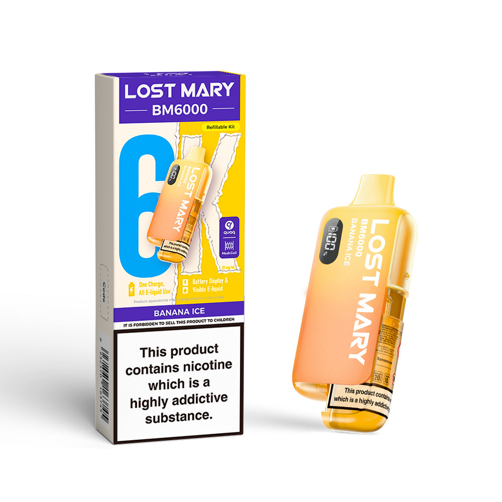 Lost Mary BM6000 Pre Filled Pod Kit [Blueberry Cherry Cranberry 20mg]