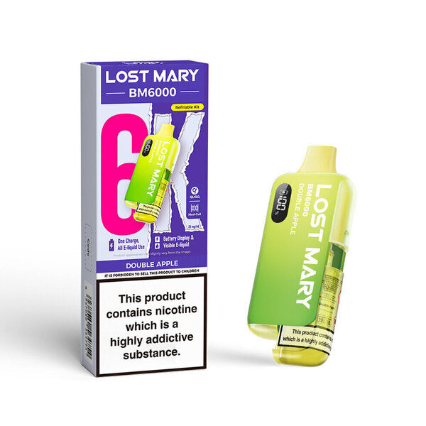 Lost Mary BM6000 Pre Filled Pod Kit [Banana Ice 20mg]