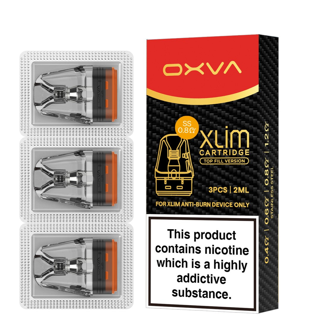 Oxva Xlim Pro 2 DNA Exclusive Stainless Steel Pod - 3 Pack