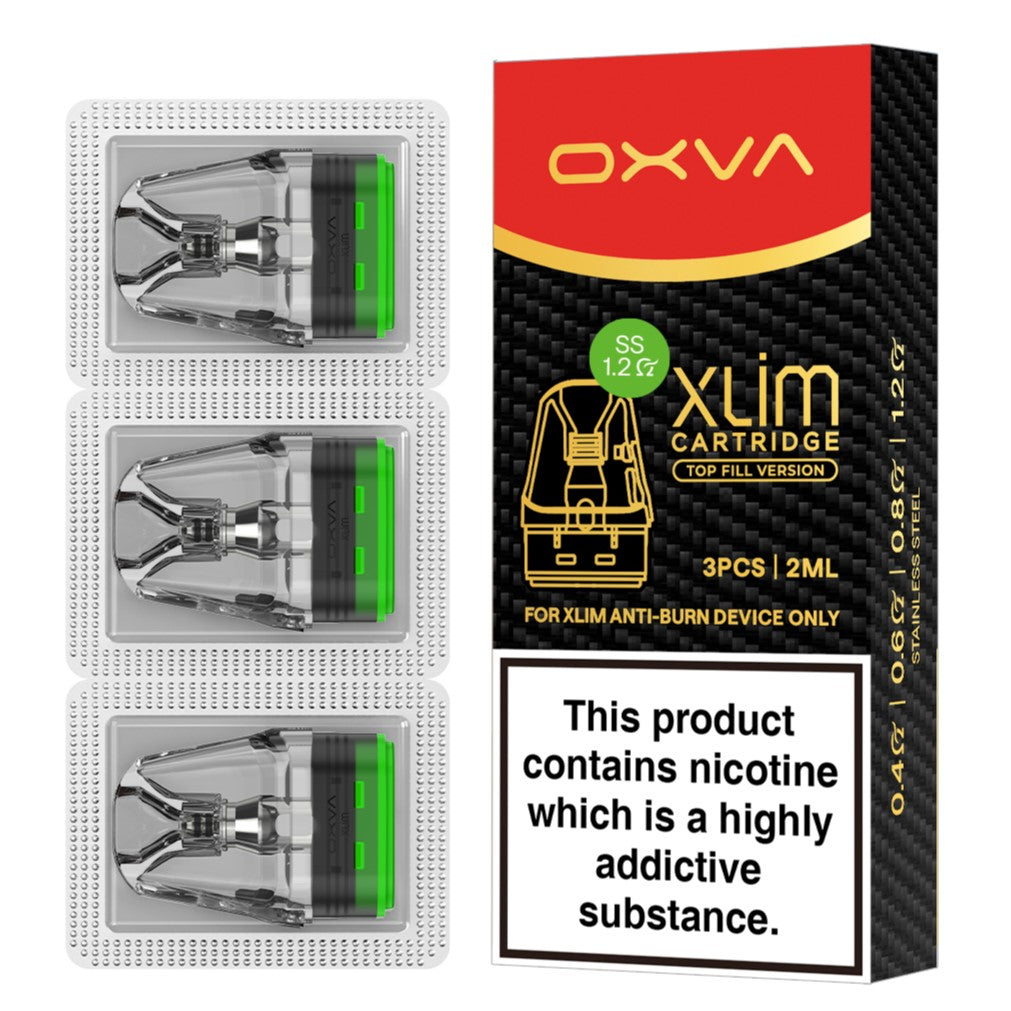 Oxva Xlim Pro 2 DNA Exclusive Stainless Steel Pod - 3 Pack