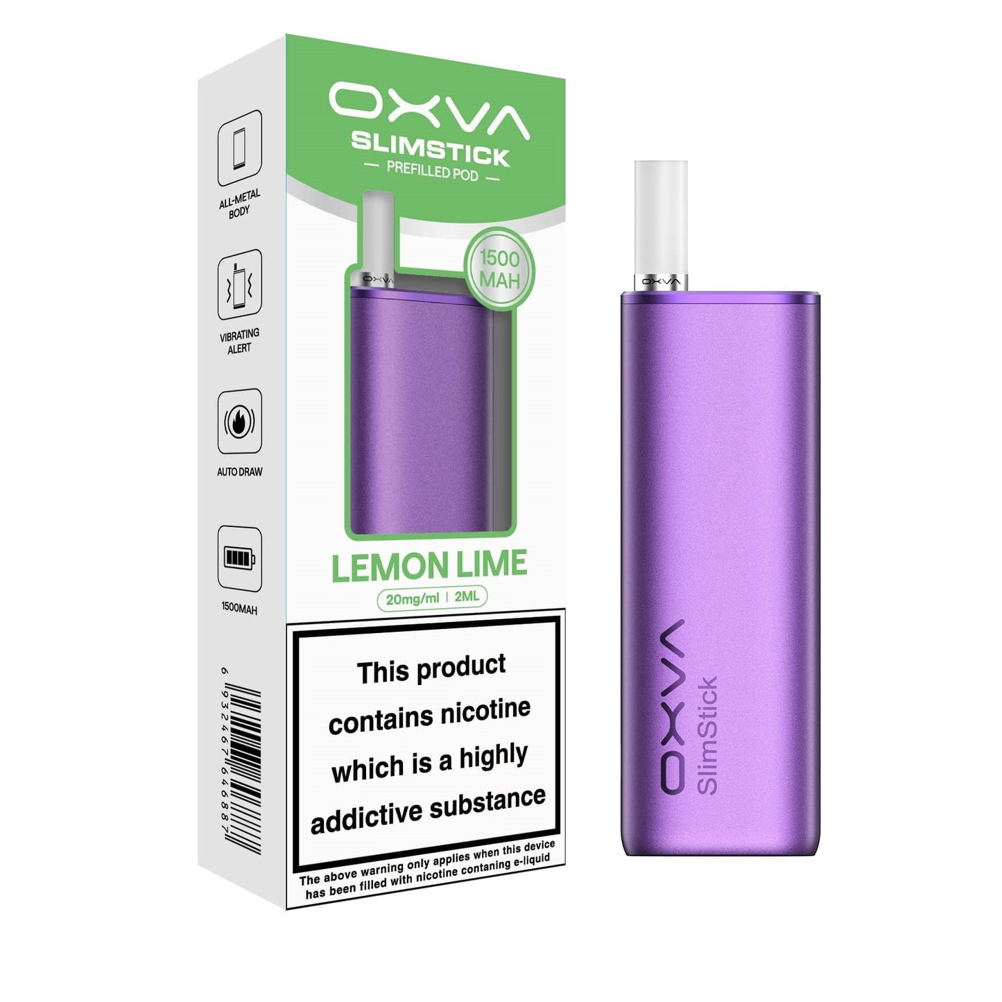 20mg Oxva SlimStick Pre Filled Pod Kit