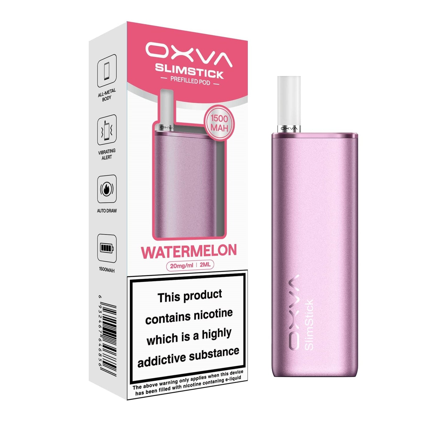 20mg Oxva SlimStick Pre Filled Pod Kit