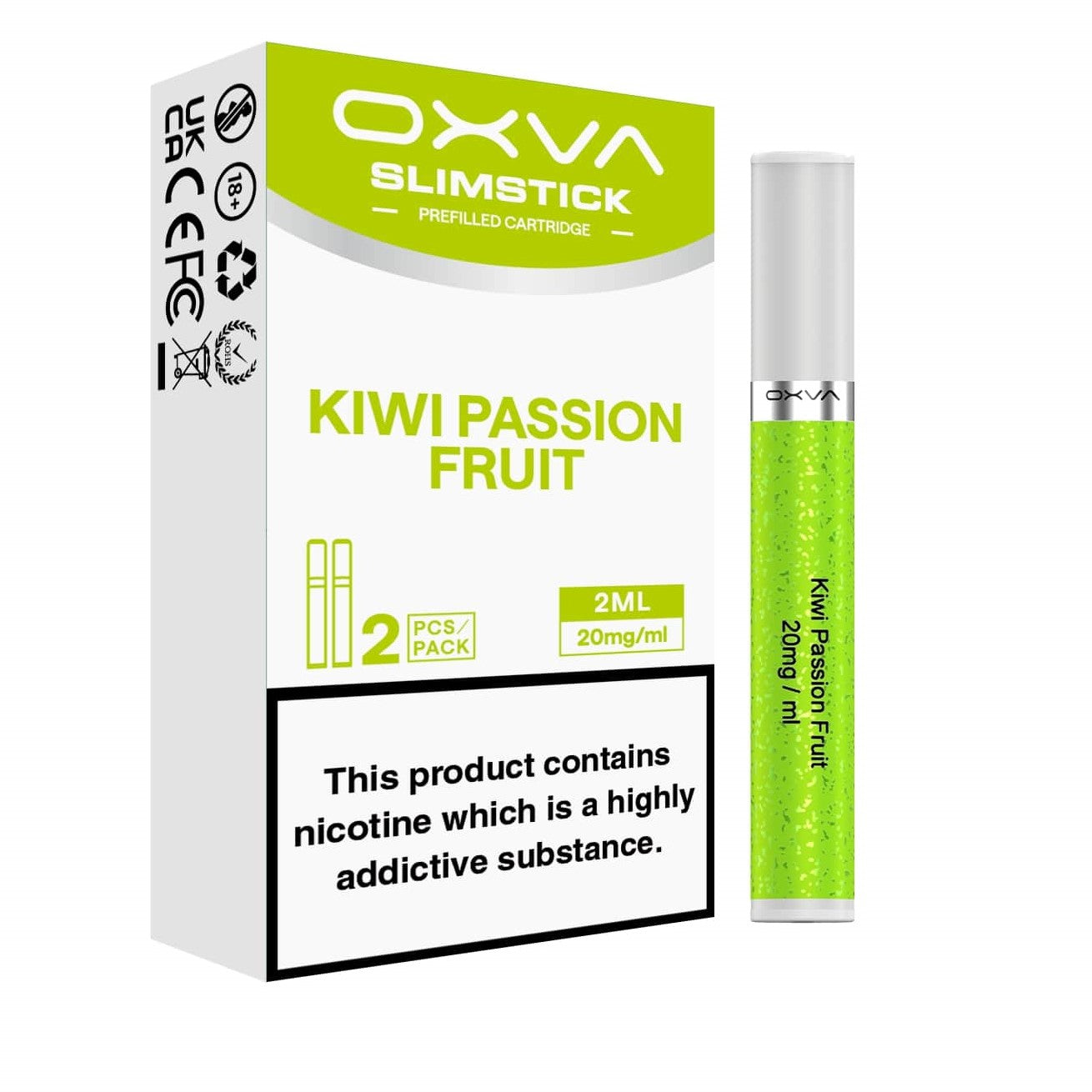 20mg Oxva SlimStick Pre Filled Pods - 3 Pack
