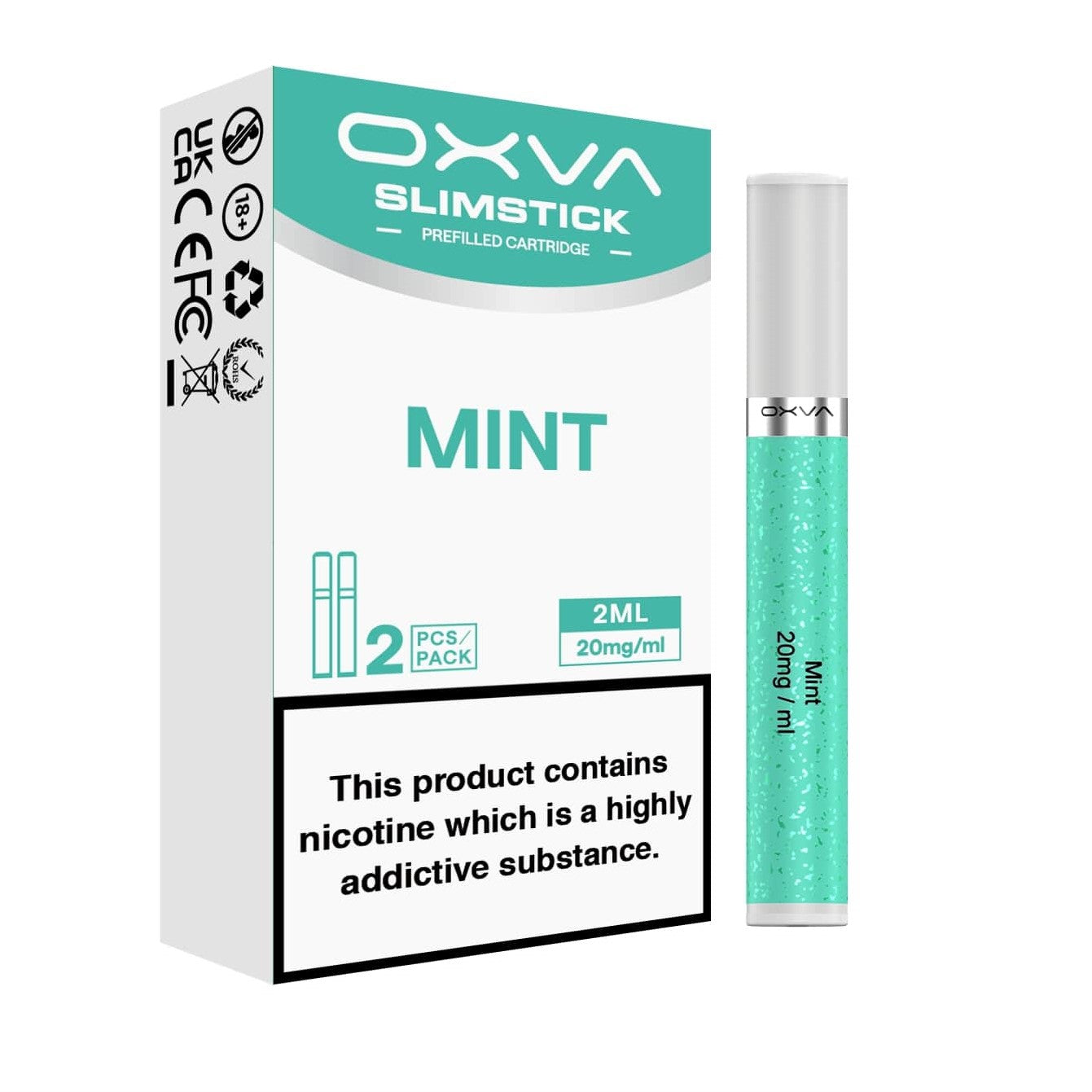 20mg Oxva SlimStick Pre Filled Pods - 3 Pack
