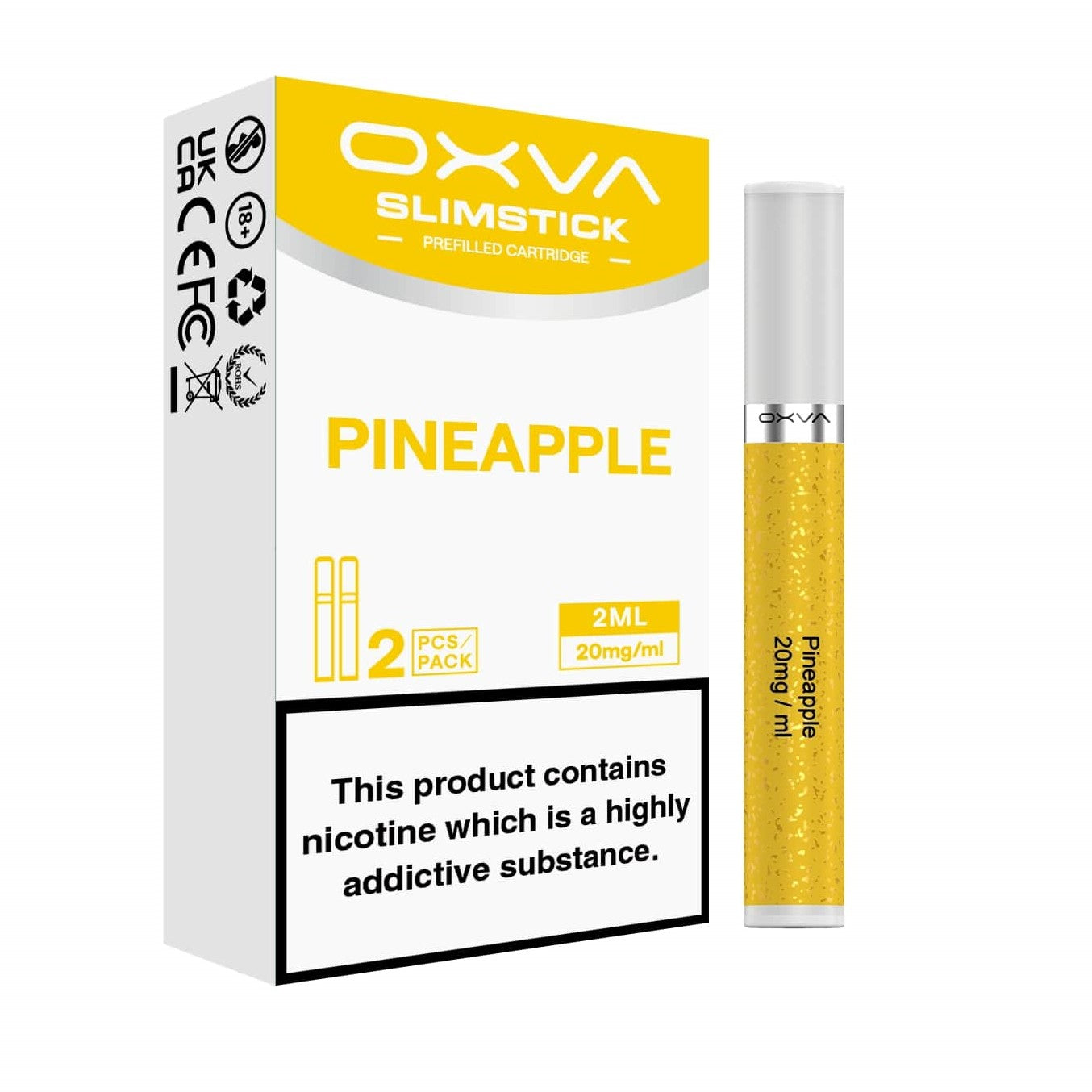 20mg Oxva SlimStick Pre Filled Pods - 3 Pack