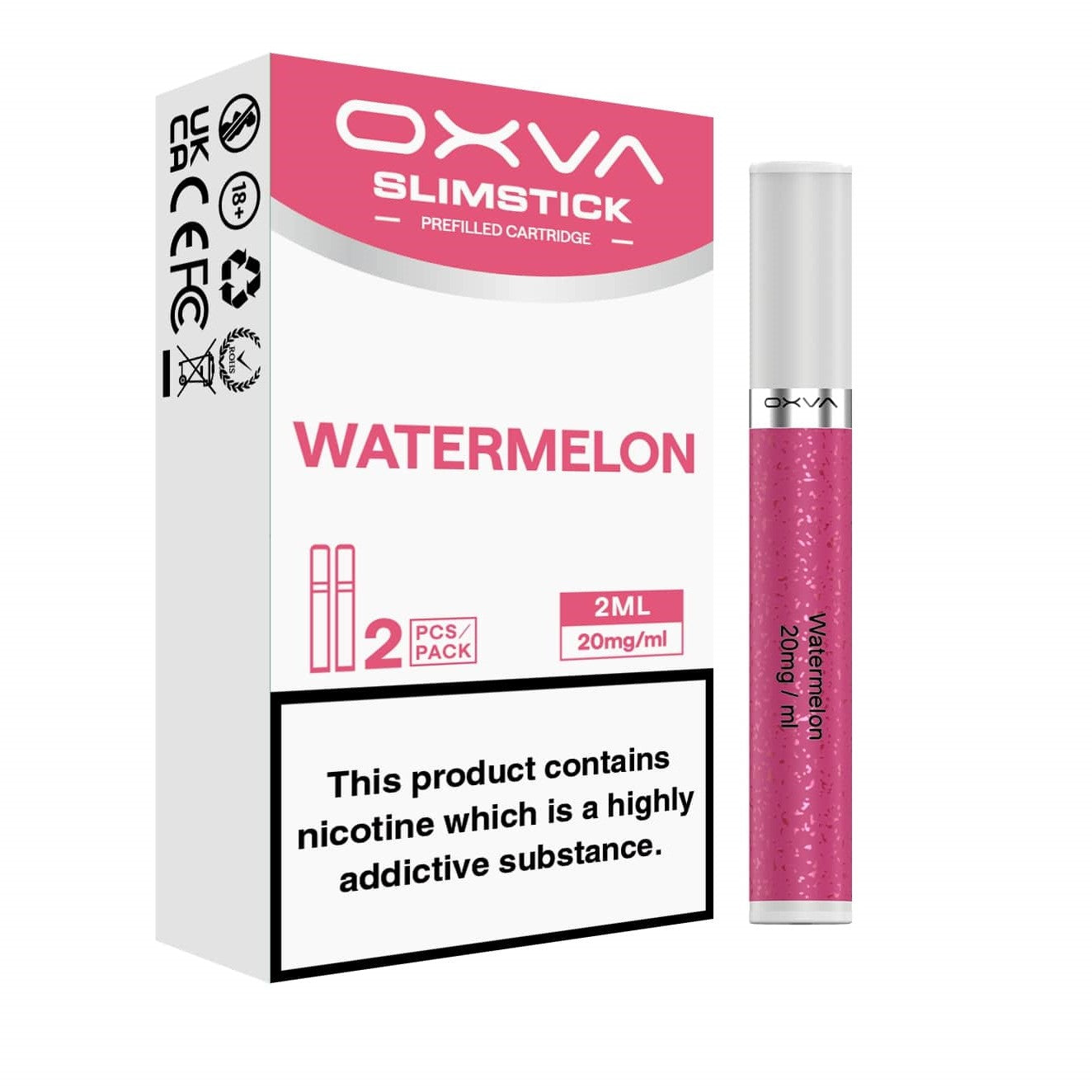 20mg Oxva SlimStick Pre Filled Pods - 3 Pack