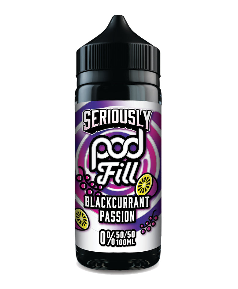 Doozy Vape - Seriously Pod Fill - 100ml - Blackcurrant Passion