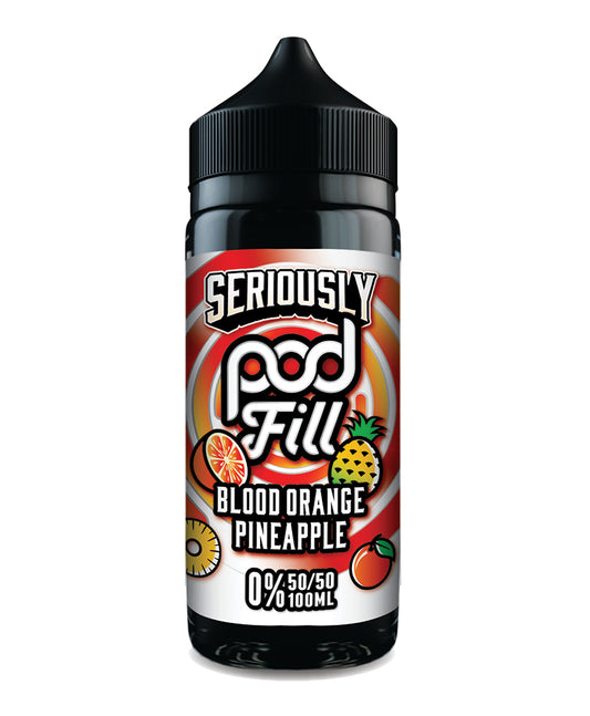 Doozy Vape - Seriously Pod Fill - 100ml [Blood Orange Pineapple]
