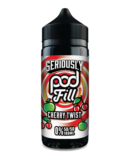Doozy Vape - Seriously Pod Fill - 100ml [Cherry Twist]
