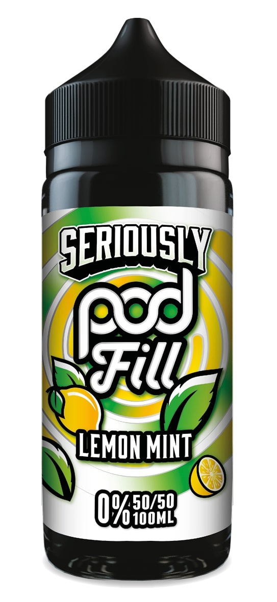 Doozy Vape Seriously Pod Fill Lemon Mint 100ml