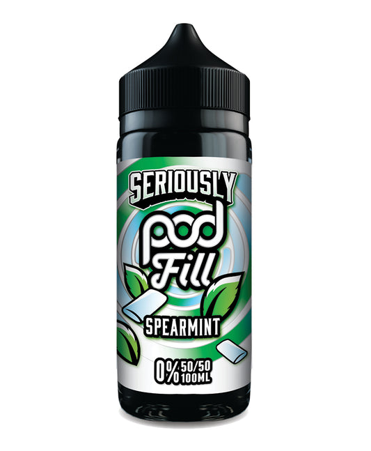 Doozy Vape Seriously Pod Fill Spearmint 100ml