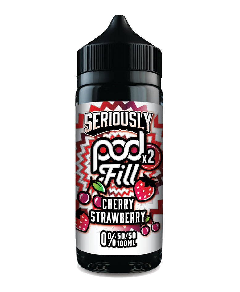 Doozy Vape - Seriously Pod Fill 2 - 100ml [Cherry Strawberry]