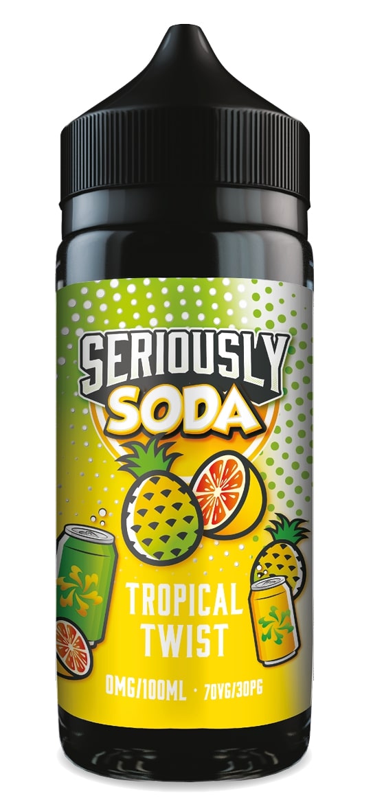 Doozy Vape Seriously Soda Tropical Twist 100ml Eliquid