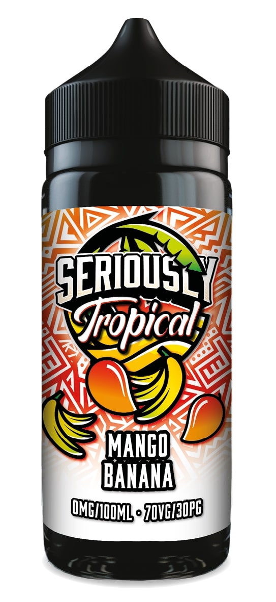 Doozy Vape Seriously Tropical Mango Banana 100ml