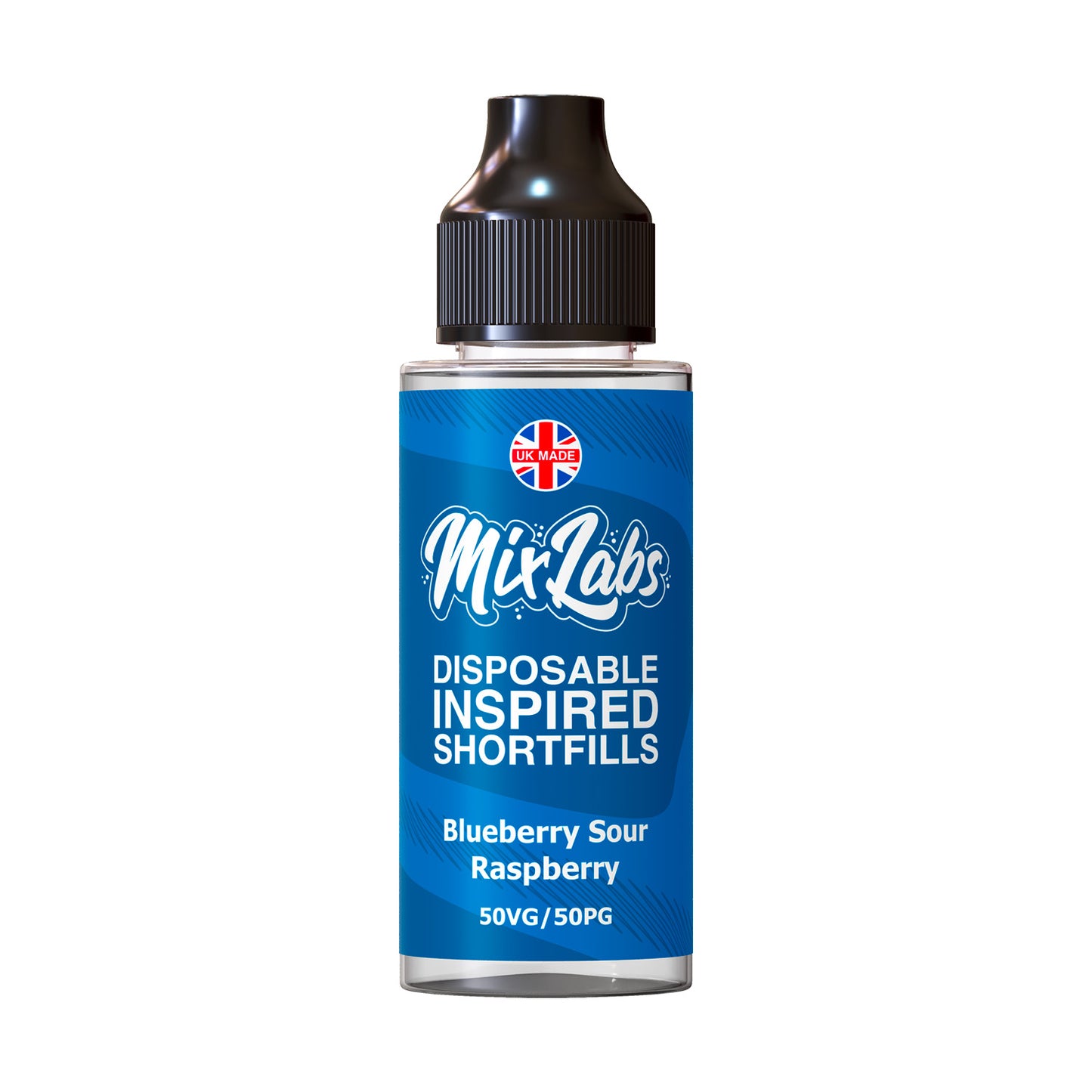 Mix Labs Blueberry Sour Raspberry 100ml Shortfill Eliquid