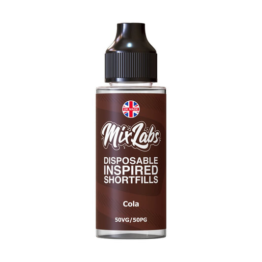 Mix Labs Cola 100ml Shortfill Eliquid