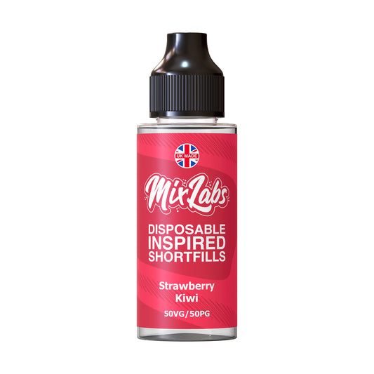 Mix Labs - 100ml Shortfill [Strawberry Kiwi]