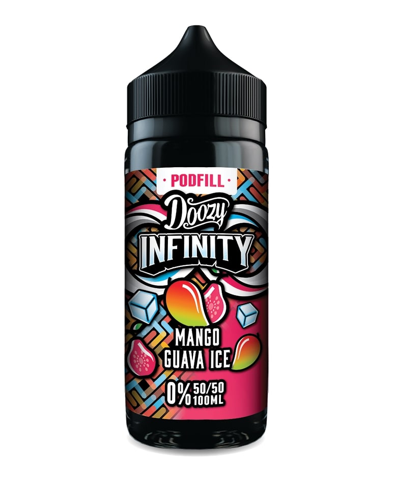Doozy Vape - Infinity Pod Fill - 100ml [Blackcurrant Passion Ice 50/50]