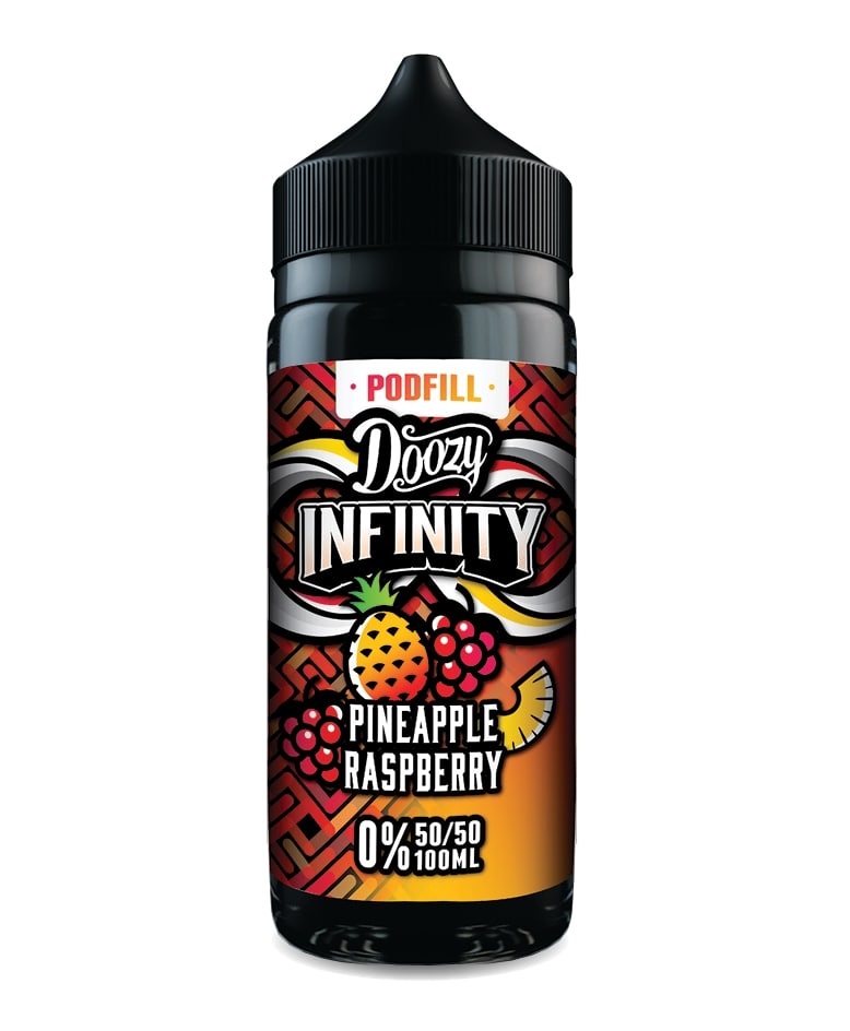 Doozy Vape - Infinity Pod Fill - 100ml [Blackcurrant Passion Ice 50/50]
