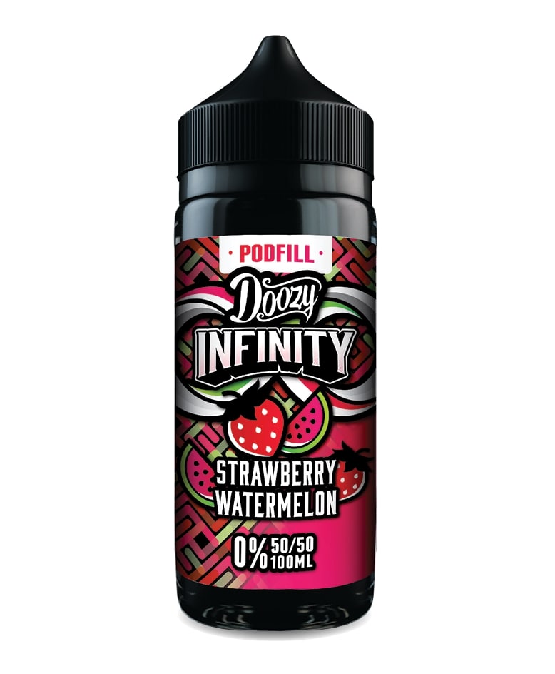 Doozy Vape - Infinity Pod Fill - 100ml [Blackcurrant Passion Ice 50/50]