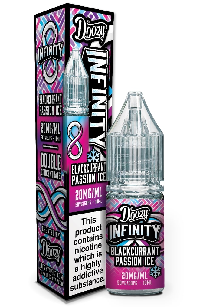 Doozy Vape - Infinity Nic Salt [Blackcurrant Passion Ice 10mg]