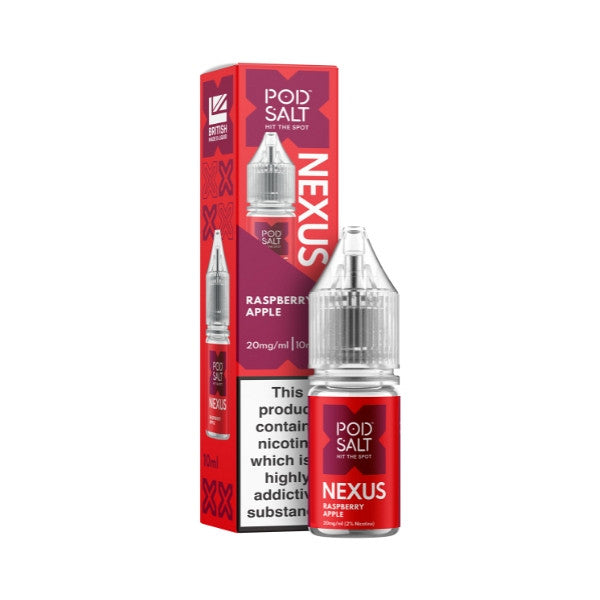 Pod Salt Nexus - Nic Salt - Raspberry Apple [10MG]
