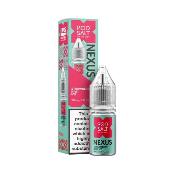 Pod Salt Nexus - Nic Salt - Strawberry Kiwi Ice [20MG]