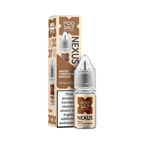 Pod Salt Nexus - Nic Salt - White Chocolate Mocha [20MG]