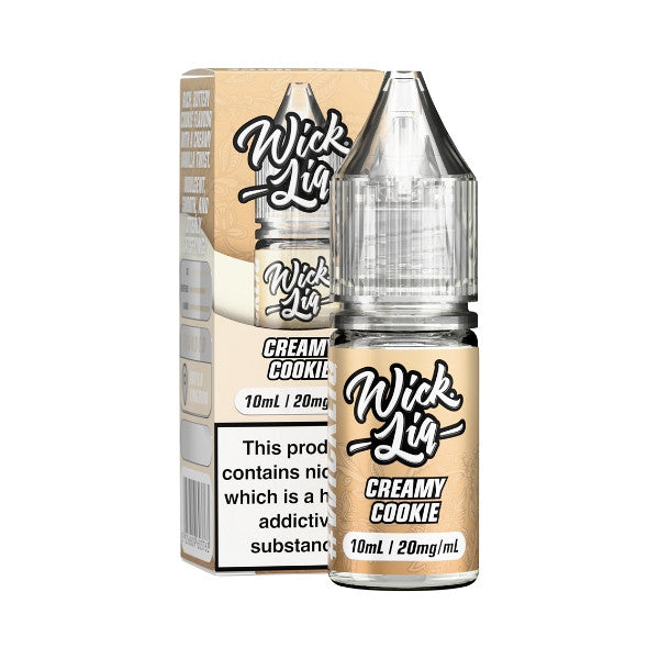 Wick Liq Bar Juice - Nic Salt - Creamy Cookie [5MG]