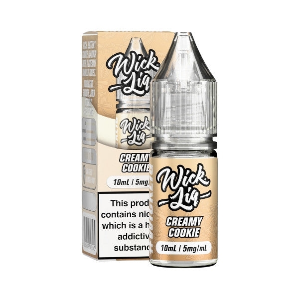 Wick Liq Bar Juice - Nic Salt - Creamy Cookie [5MG]