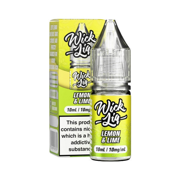 Wick Liq Bar Juice - Nic Salt - Lemon & Lime [5MG]