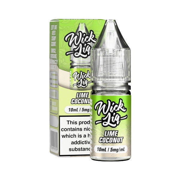Wick Liq Bar Juice - Nic Salt - Lime Coconut [5MG]
