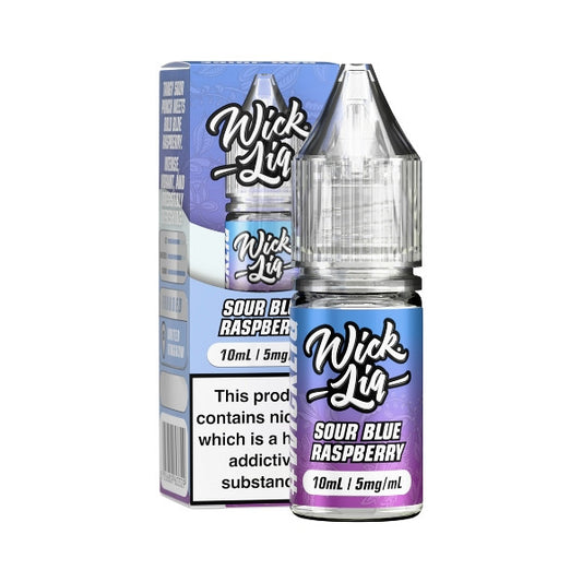 Wick Liq Bar Juice - Nic Salt - Sour Blue Raspberry [5MG]