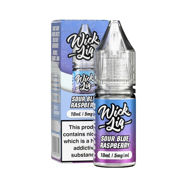 Wick Liq Bar Juice - Nic Salt - Sour Blue Raspberry [5MG]