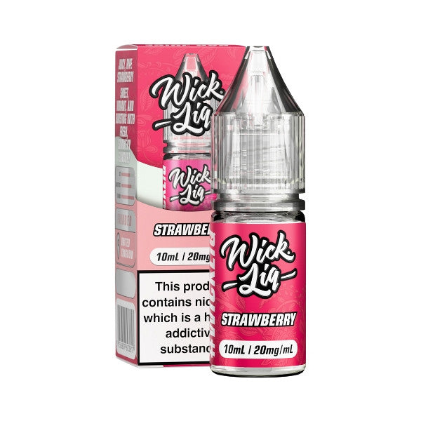 Wick Liq Bar Juice - Nic Salt - Strawberry [5MG]