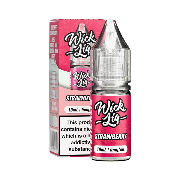 Wick Liq Bar Juice - Nic Salt - Strawberry [5MG]