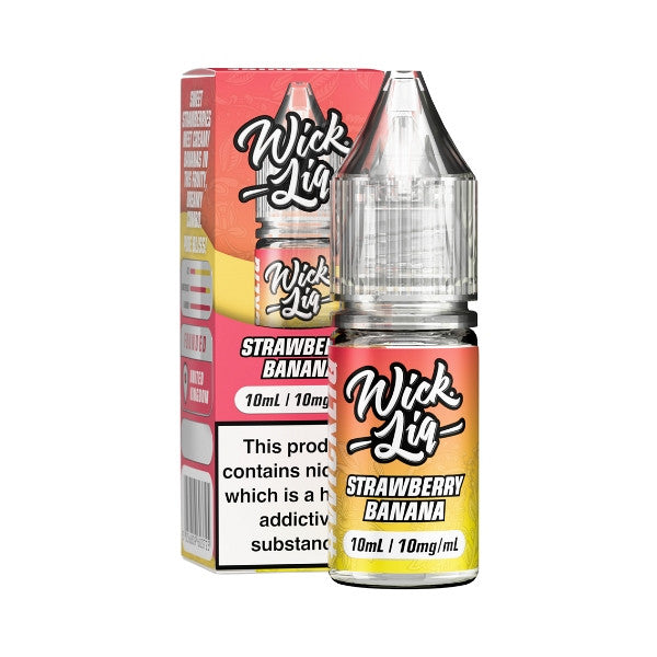Wick Liq Bar Juice - Nic Salt - Strawberry Banana [5MG]