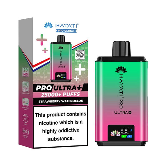 Hayati Pro Ultra+ 25000 - Pod Kit Strawberry Watermelon