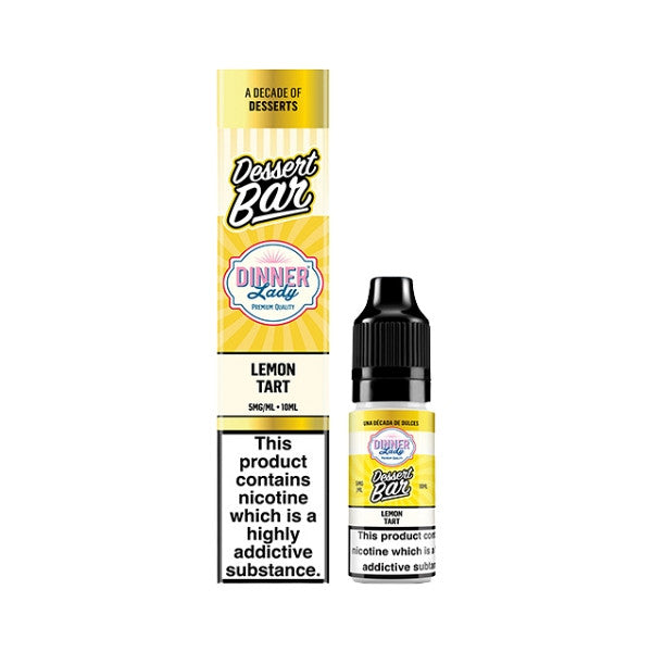 Dinner Lady Dessert Bar - Nic Salt - Lemon Tart [5MG]