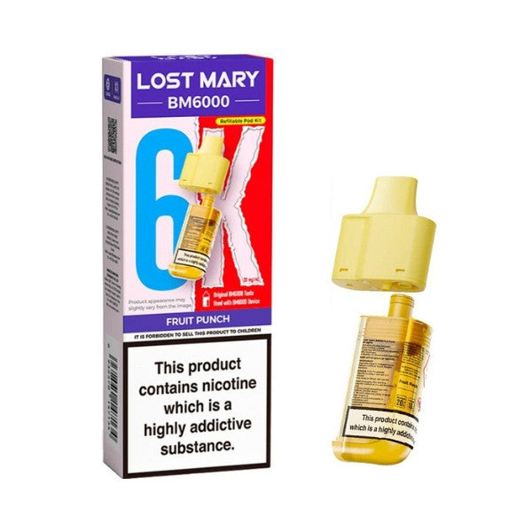 20mg Lost Mary BM6000 Replacement Pod