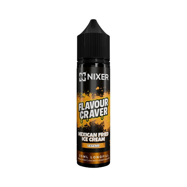 Nixer X Flavour Craver - 30ml - Mexican Fried Ice Cream - Longfill