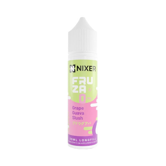 Nixer X Fruza - 30ml - Grape Guava Slush - Longfill