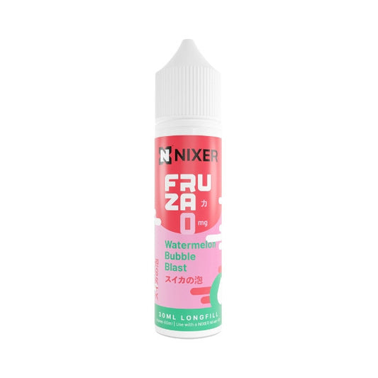 Nixer X Fruza - 30ml - Watermelon Bubble Blast - Longfill